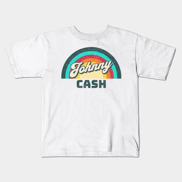 Cash Vintage Kids T-Shirt by Animal Paper Art